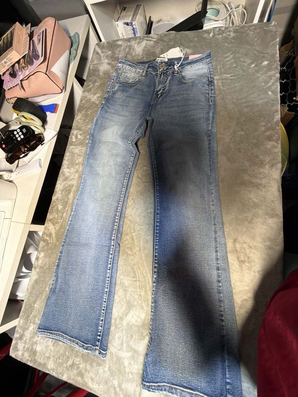 Blue Savvy Mid Rise Bootcut Jeans Medium Wash Size 9/29